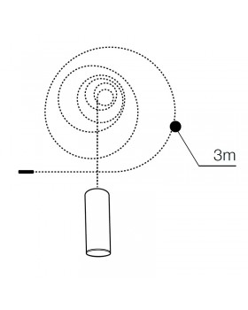 Патрон со шнуром для подвесного светильника Azzardo Ziko AZ3411-foto3