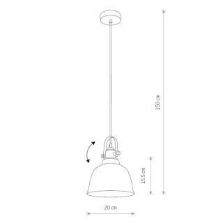Подвесной светильник Nowodvorski Amalfi M 9152-foto7
