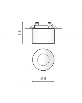 Встраиваемый светильник Azzardo Gelo AZ3539-foto3