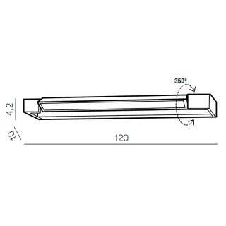 Настенный светильник Azzardo Dali 120 AZ2899-foto3