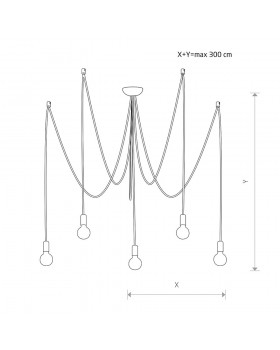 Подвесной светильник Nowodvorski Spider 6788-foto2