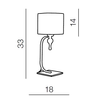 Настольная лампа Azzardo Impress table AZ0502-foto2