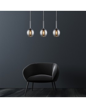 Подвесной светильник Zumaline MONIC MD1629-3A(chrome)-foto2