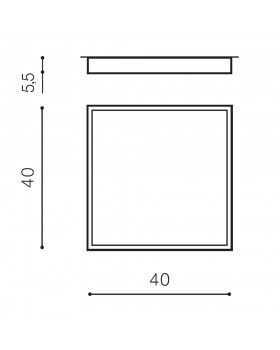 Потолочный светильник Azzardo Monza S 40 AZ4775-foto2
