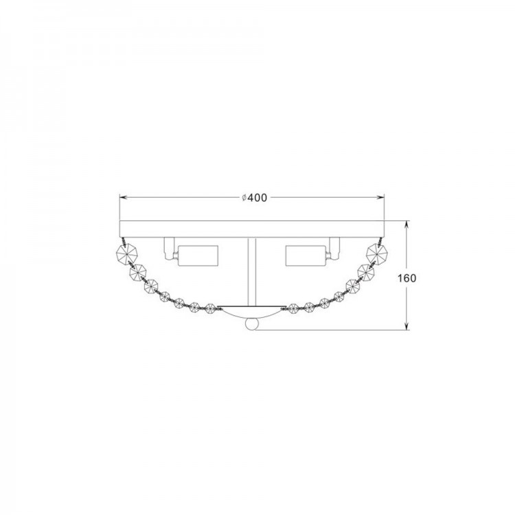 Потолочная люстра Zumaline COSI RLX94775-3