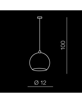 Подвесной светильник Azzardo Gulia 1 AZ0630-foto2