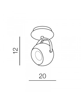 Настенный светильник Azzardo Gulia wall AZ1235-foto2