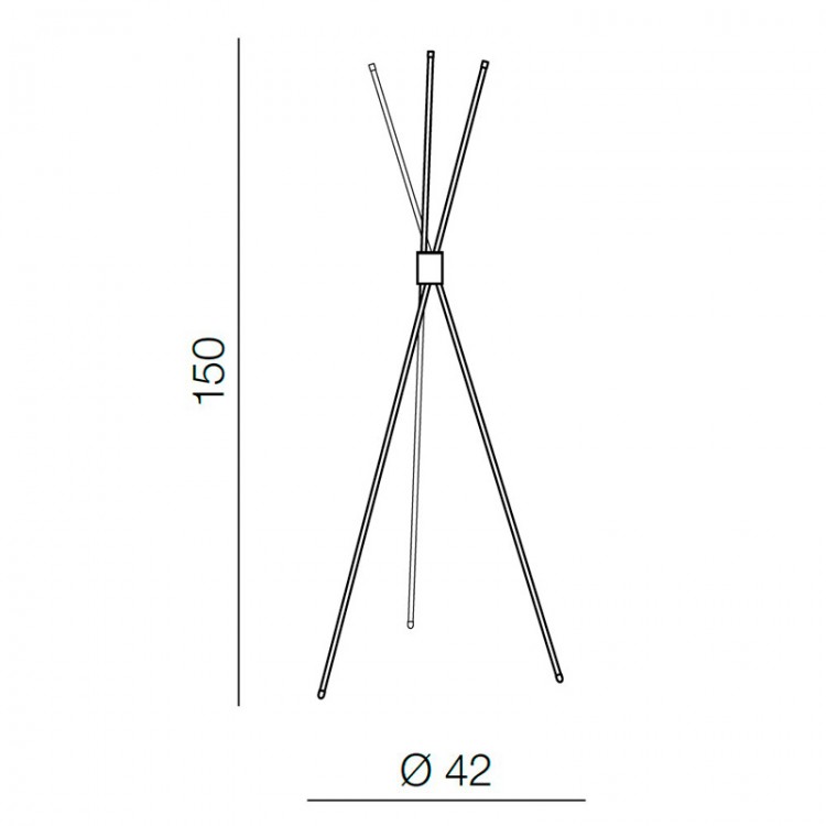 Торшер Azzardo Jax AZ3136