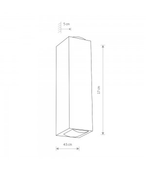 Уличный настенный светодиодный светильник Nowodvorski Lens Led 9112-foto2
