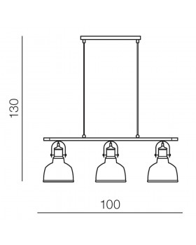 Подвесной светильник Azzardo Darling 3 line AZ2144-foto2