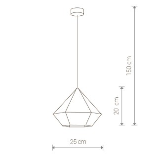 Подвесной светильник Nowodvorski Diamond 8801-foto2