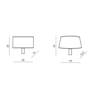 Основание настенного светильника Azzardo Amadeo lambody AZ2419-foto2
