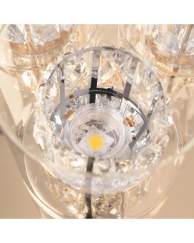 Светодиодный потолочный светильник Zumaline GEM C0389-03F-F7AC-foto4