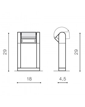 Уличный светильник Azzardo Frame spike AZ4307-foto4