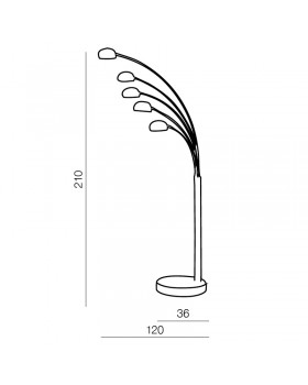 Торшер Azzardo Palp AZ2620-foto2