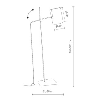 Торшер Nowodvorski Zelda 6010-foto2