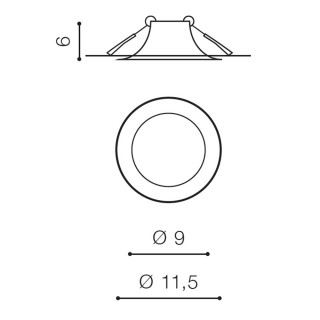 Встраиваемый светильник Azzardo Remi AZ4143-foto3
