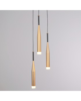 Подвесной светильник Zumaline CONTE MD1998A-3GL-foto2