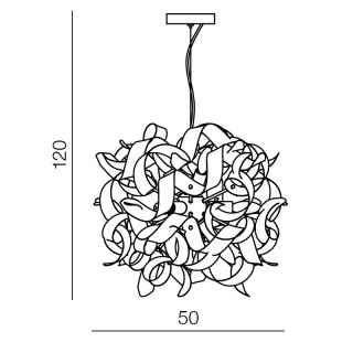 Подвесная люстра Azzardo Delta AZ1694-foto2