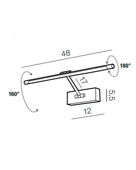 Подсветка для картин Azzardo Davinci 48 AZ2650-foto3