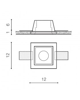 Встраиваемый светильник Azzardo Hera AZ3467-foto3