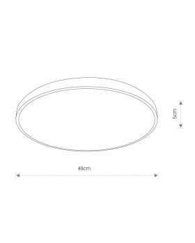Потолочный cветильник Nowodvorski Agnes Round Led 8205-foto2