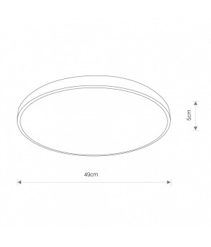 Потолочный cветильник Nowodvorski Agnes Round Led 8205-foto2