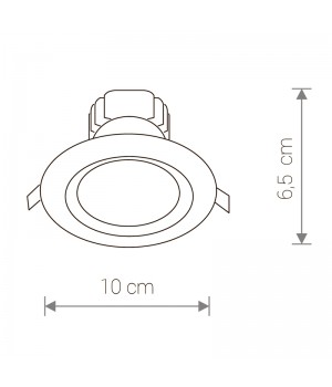 Встраиваемый светильник Nowodvorski Ceiling Led 5954-foto2