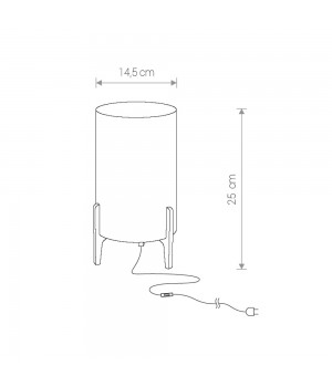 Настольная лампа Nowodvorski Rocket 8448-foto2