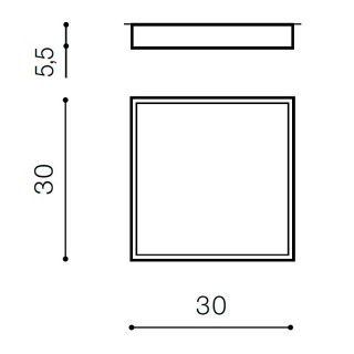 Накладной светильник Azzardo Monza II S 30 AZ3687-foto4