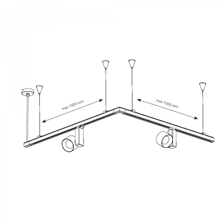 Подвесной комплект Nowodvorski Ctls Suspension 8696