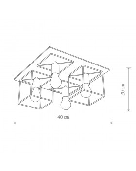 Потолочный cветильник Nowodvorski Coba 9044-foto8