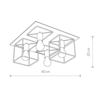 Потолочный cветильник Nowodvorski Coba 9044-foto8