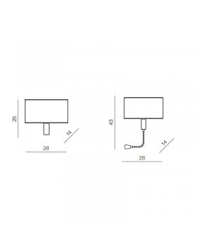 Абажур Azzardo Amadeo shade square AZ2420-foto2