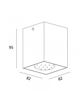Потолочный светильник Zumaline SQUARE 50475-WH-foto2
