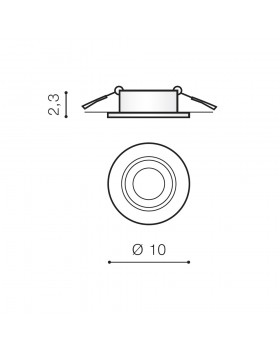 Встраиваемый светильник Azzardo Carlo AZ4141-foto2