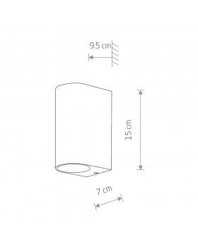 Уличный настенный светильник Nowodvorski Arris 9515-foto2