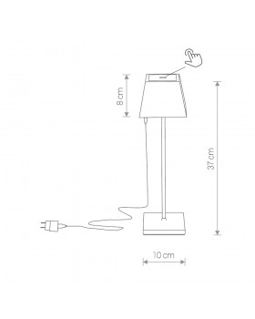 Настольная лампа Nowodvorski Mahe Led 8397-foto4
