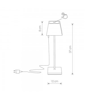 Настольная лампа Nowodvorski Mahe Led 8398-foto3