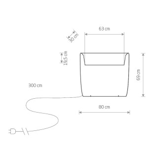 Ландшафтный светильник Nowodvorski Flowerpot 9713-foto2