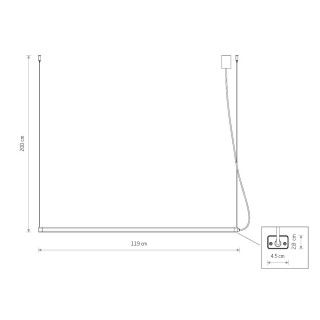 Подвесной светильник Nowodvorski H Led 8908-foto2