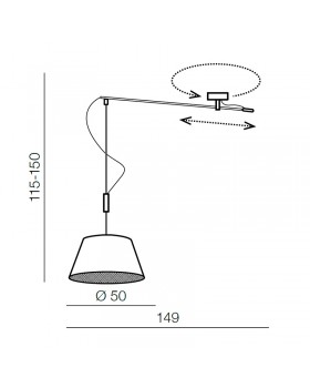 Основание потолочного светильника Azzardo Malaga AZ2313-foto5