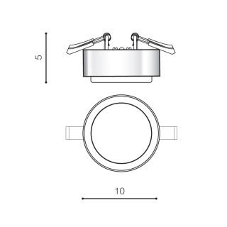 Встраиваемый светильник Azzardo Kastoria AZ4389-foto3