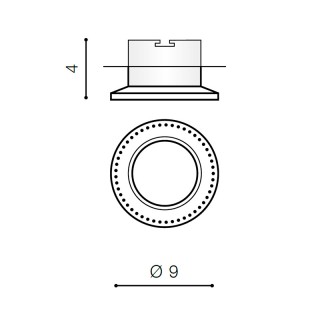 Встраиваемый светильник Azzardo Adamo Midst Diamond AZ2738-foto2