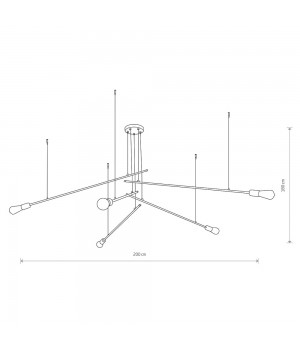 Потолочная люстра Nowodvorski Pile 9127-foto2