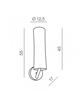 Настенный светильник Azzardo Bamboo wall AZ2053-foto3