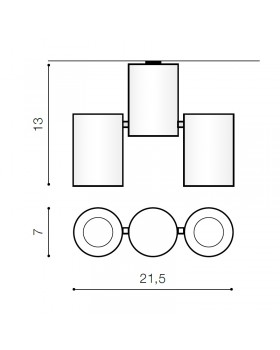 Накладной светильник Azzardo Lalo 2 AZ0790-foto2