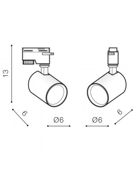 Заглушка для трекового светильника Azzardo Track Magnetic 27 AZ4661-foto4