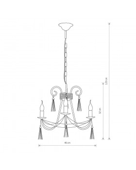 Подвесная люстра Nowodvorski Twist 4983-foto2