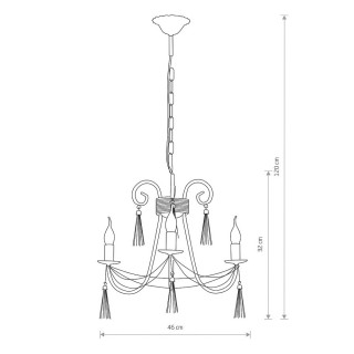 Подвесная люстра Nowodvorski Twist 4983-foto2